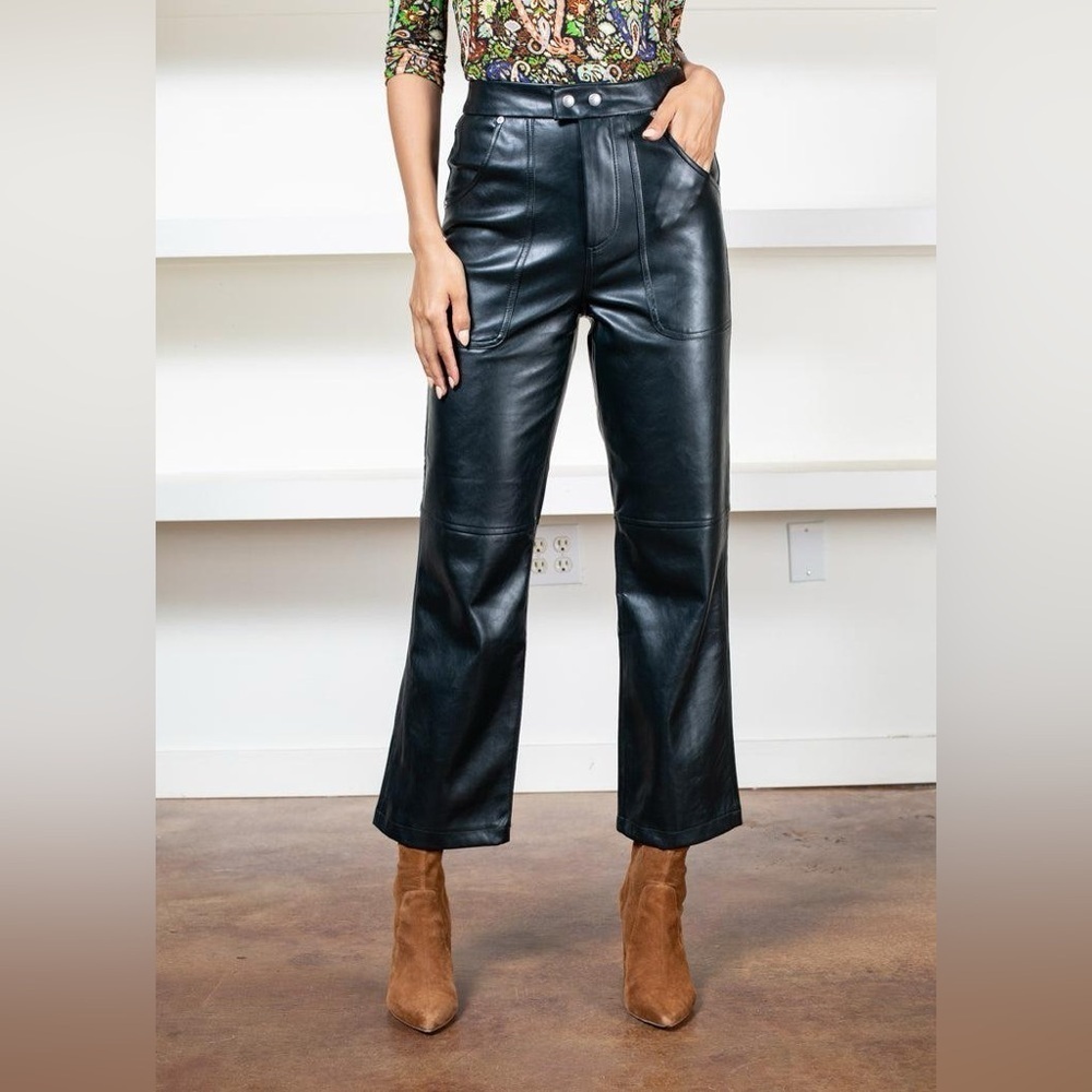Blank NYC Revolve Baxter Ribcage Pant in Black size: 27 New With Tags